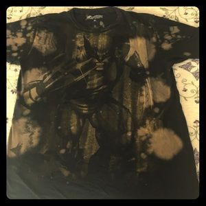 Marvel Wolverine tie die T-shirt